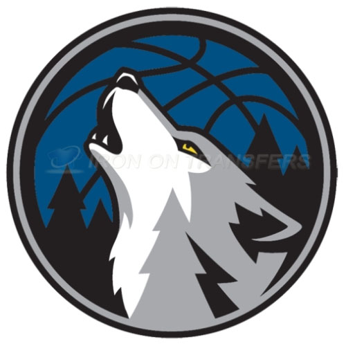 Minnesota Timberwolves Iron-on Stickers (Heat Transfers)NO.1094
